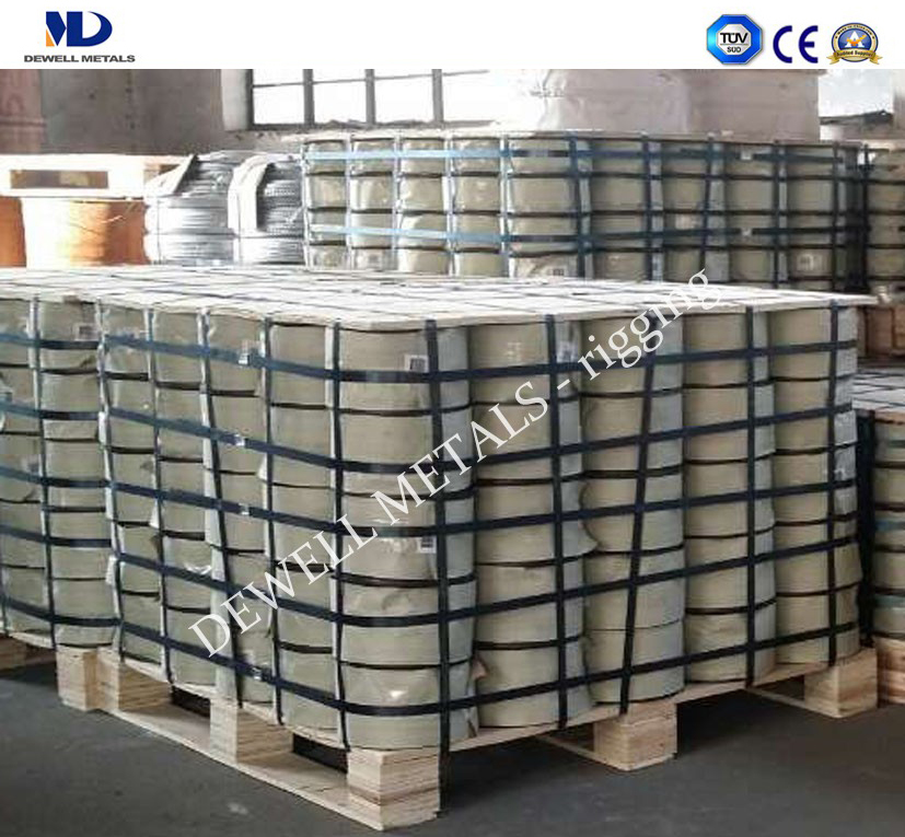 Art.15-9 STEEL WIRE ROPE (Ungalvanized and galvanized),CONSTRUCTION:6X12;6X15